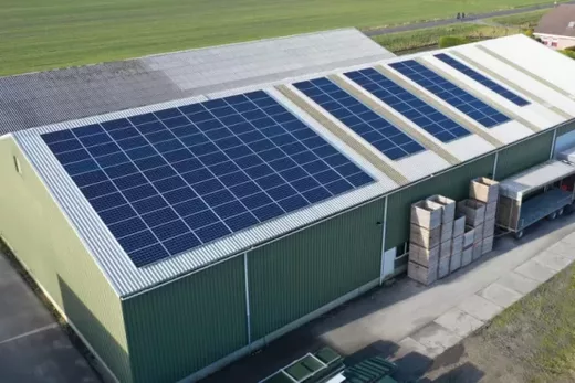 Installation de panneaux solaires à Toulouges